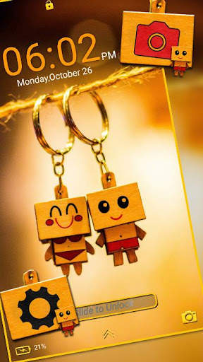 Cute Keyring Theme Launcher screenshot 3