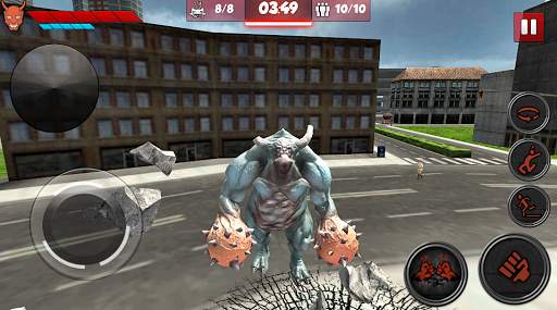 Angry Monster Rage - Monster Simulator 2020 screenshot 2