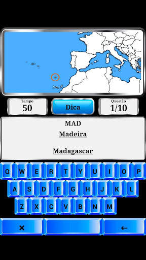 Geografia Mundial - Jogo screenshot 5