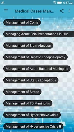 Medical Cases Management screenshot 1