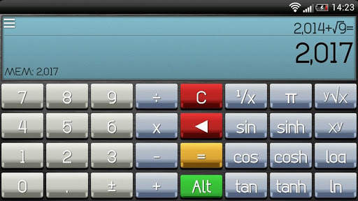 SCalc theme Clean 5 تصوير الشاشة
