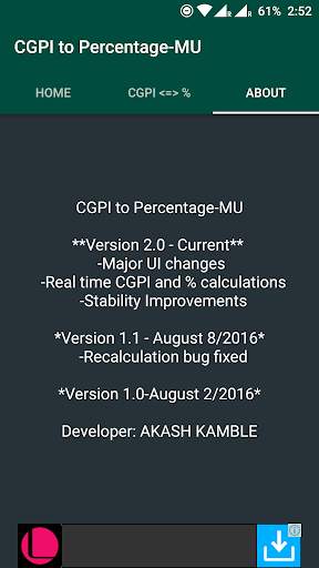 CGPI to Percentage-MU скриншот 6