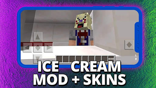 Mod Hello Ice Scream Neighbor For Minecraft PE screenshot 1
