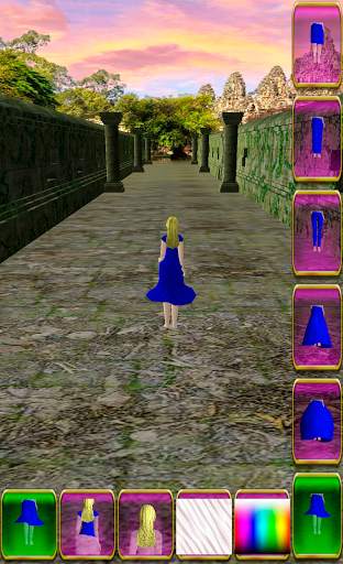 Princess in Temple. Game for girls screenshot 6