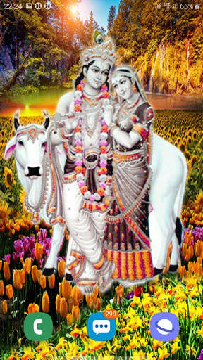 Sri Krishna Live Wallpaper screenshot 7