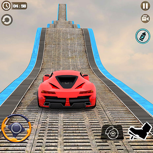 Crazy Stunt Car Extreme Tracks icon