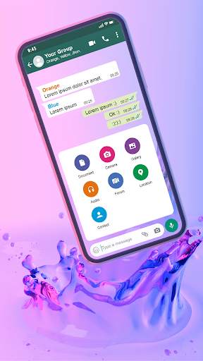 Wallpapers for WhatsApp Chat screenshot 4