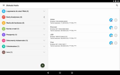 Blokada Hasło: Password Locker screenshot 8