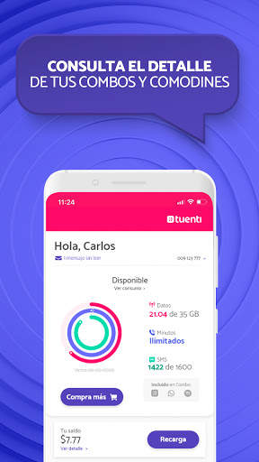 App Tuenti 2 تصوير الشاشة