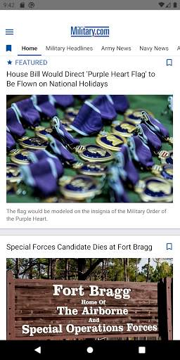 Military News by Military.com screenshot 1