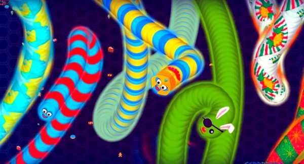 Snake Zone : Cacing worm-io screenshot 3