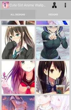Cute Girl Anime Wallpaper screenshot 3