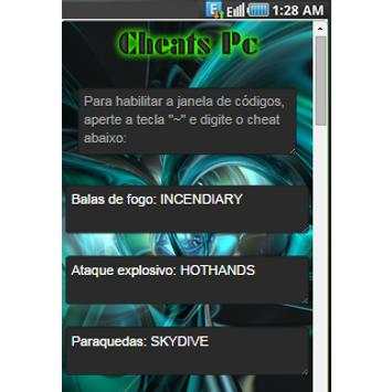 Cheats gta 5  codigos screenshot 2