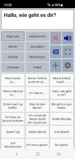 SprachAssistent AAC screenshot 1