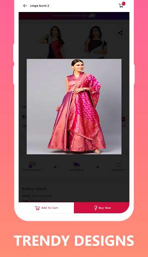 Kurtis online shopping app - Anarkali kurtis screenshot 6