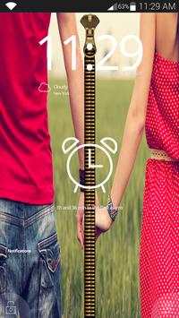 App lock Screen Zipper 3 تصوير الشاشة