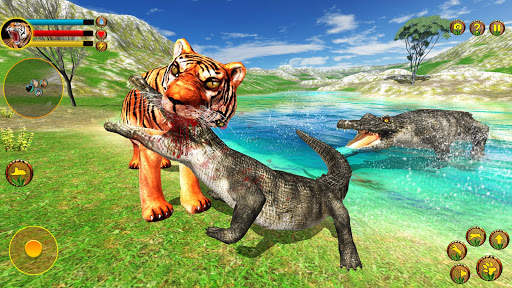 Wild Tiger Simulator 3d animal games screenshot 8