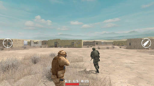 shooting games Gun Training 3D sniper war fps army screenshot 1