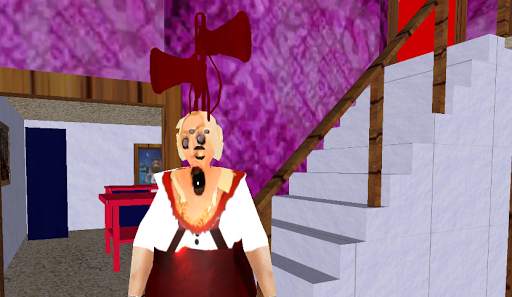 Scary santa granny horror : siren head chapter III screenshot 2