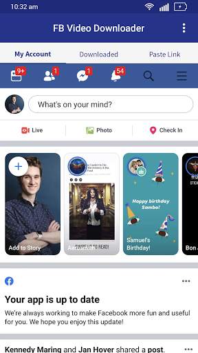 Video Downloader for Facebook screenshot 1