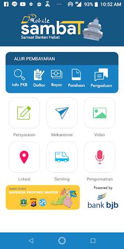 SAMBAT - SAMSAT BANTEN HEBAT screenshot 3
