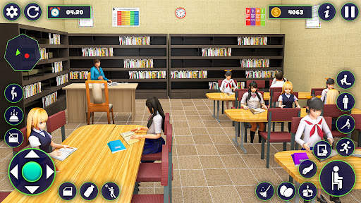 School Girl Life Simulator 3D screenshot 1