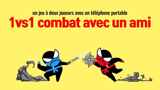 sauter bataille Ninja 2joueurs screenshot 1