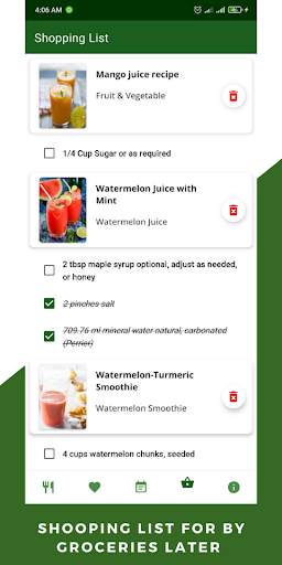 Fruit - Vegetable Juice Recipe screenshot 6