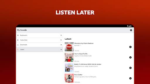 BBC Sounds: Radio & Podcasts 20 تصوير الشاشة