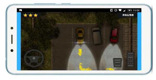 Funny Car Park game screenshot 2
