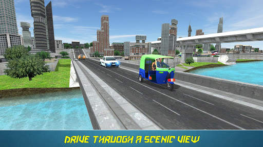 Tuk Tuk Auto Rickshaw Driving screenshot 13