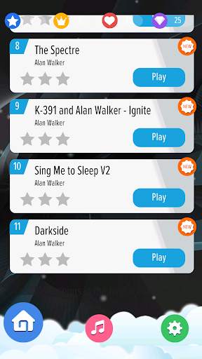 ALAN WALKER Piano Tiles screenshot 3