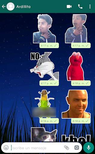 Memetflix Stickers animados screenshot 8