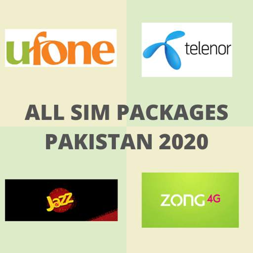 All Pakistan Networks Sim Package Codes 2020 1.3