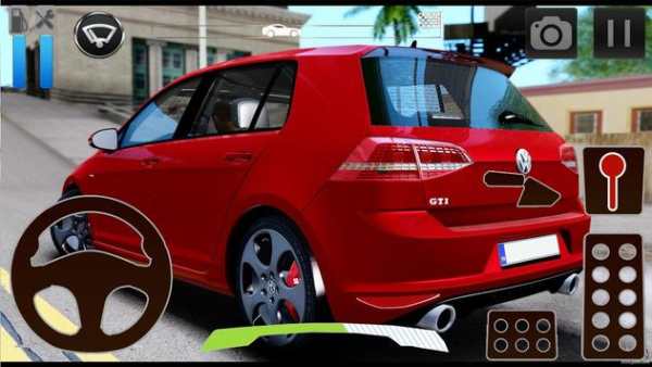 Car Driving Simulator Volkswagen screenshot 2