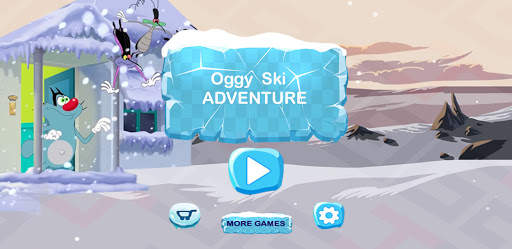 Oggy Ski Adventure screenshot 1