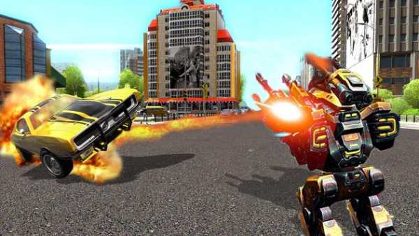 World Futuristic Robot Transform - Car Battle 2019 screenshot 4