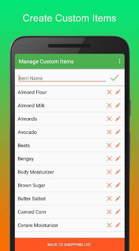 Simplest Shopping List Pro screenshot 2