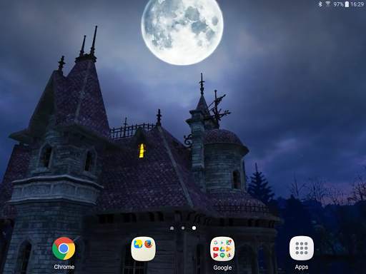 Haunted House 3D LWP screenshot 11