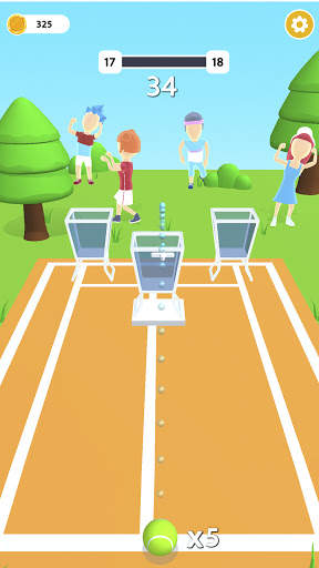 Tennis Bouncing Master 3D screenshot 2