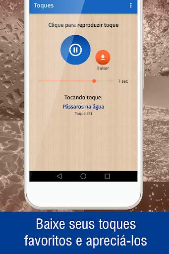 toques de agua para celular, tons e sons de agua screenshot 3