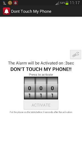 Don't touch my phone screenshot 3