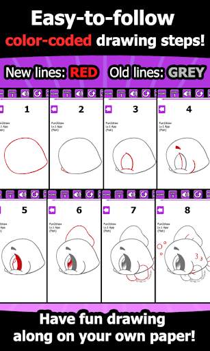 Learn to Draw Easy Cartoons screenshot 3