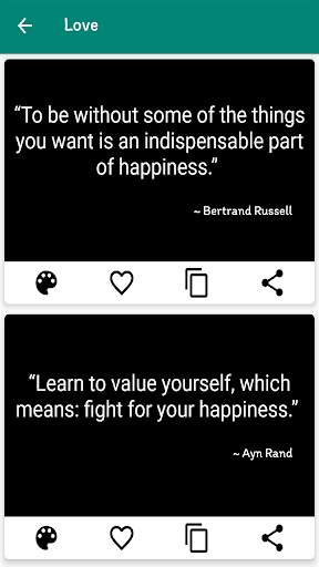 Quotes for Life: best quotes, status & saying app screenshot 2