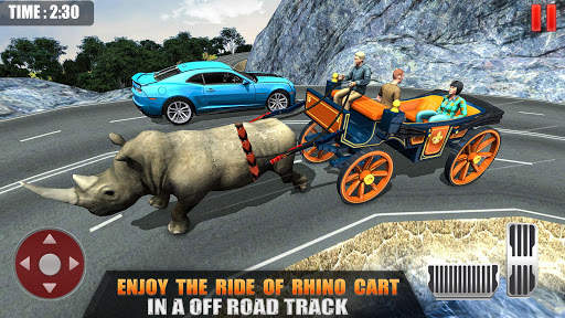 Rhino Taxi Offroad City Transport Simulator screenshot 2