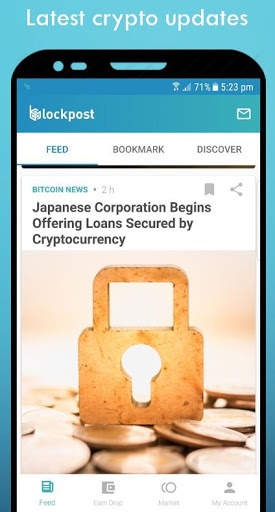 Blockpost - Crypto News & Rewards App screenshot 2