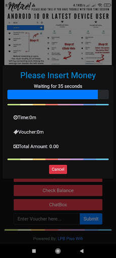 LPB Piso Wifi Portal screenshot 2