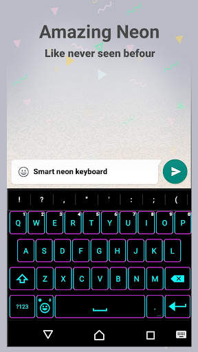 Emoji Smart Neon keyboard screenshot 5