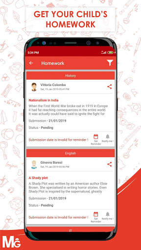 MilGrasp Student & Parent screenshot 2
