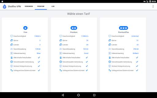 Shellfire VPN screenshot 11